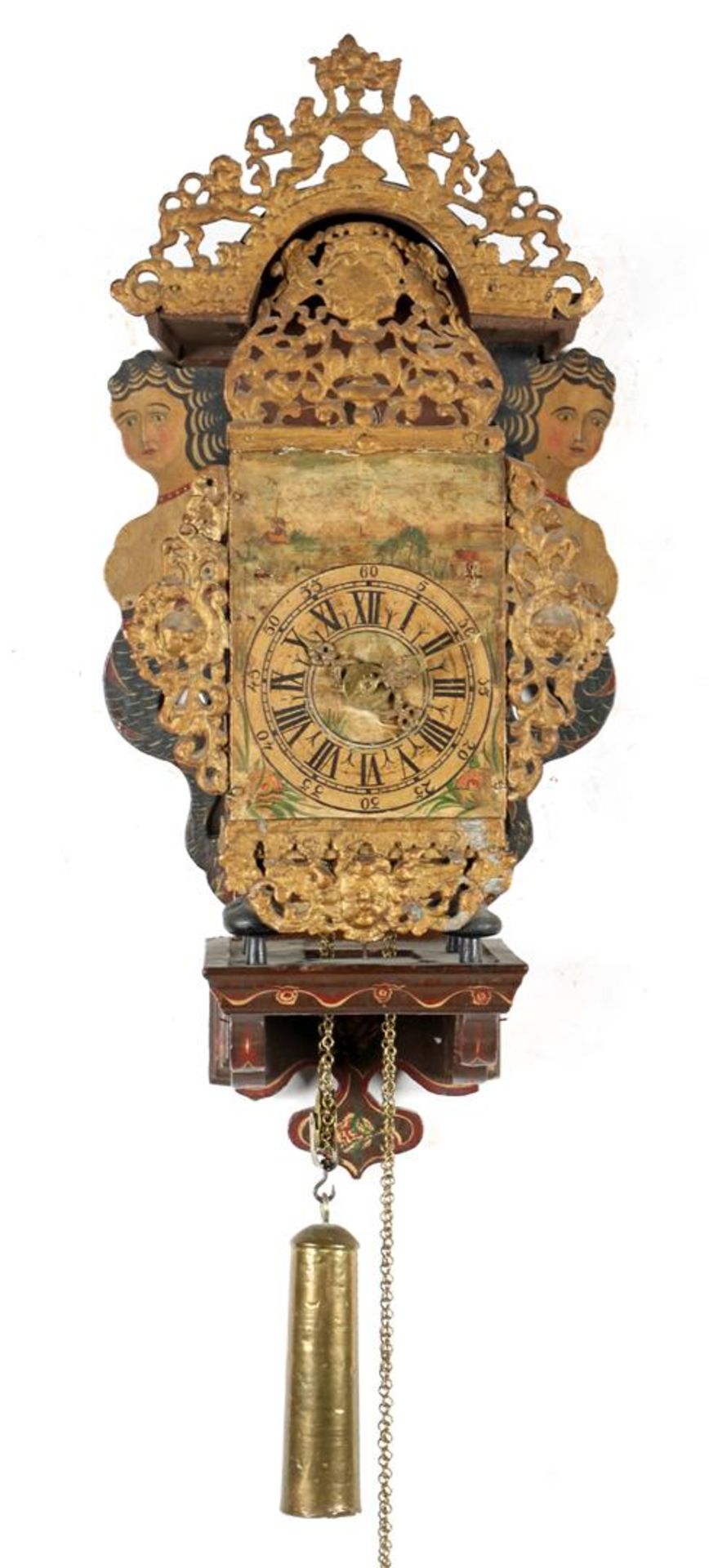 Frisian chair clock