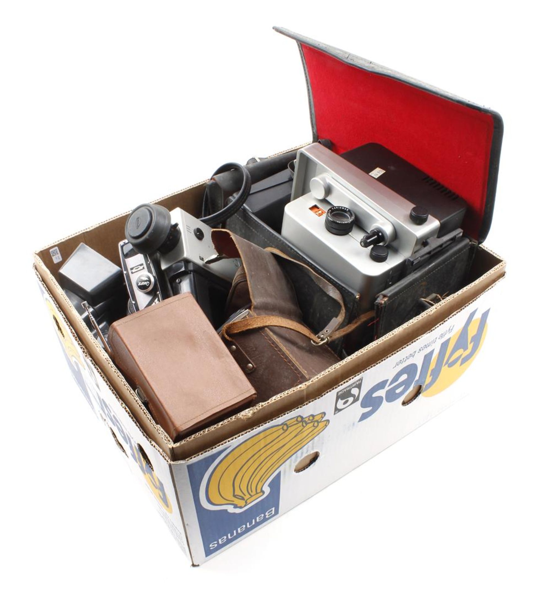 Box with cameras