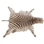 Skin of a zebra