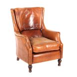 Sheep leather armchair