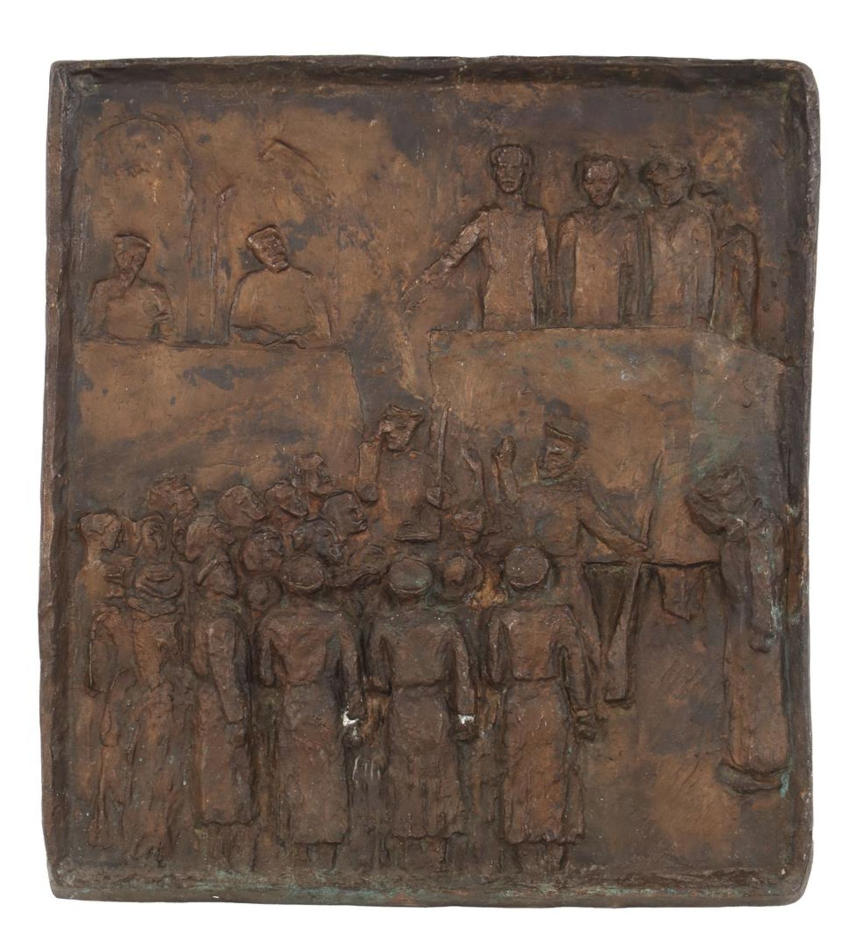 Bronze plaque