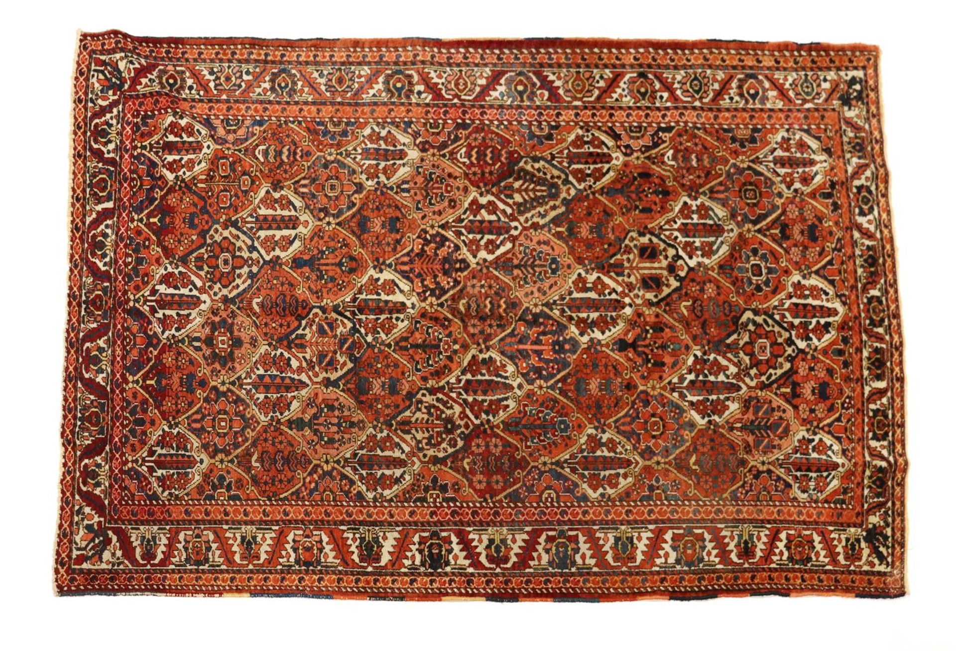 Hand-knotted carpet 