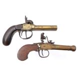 Brass single and double pistol