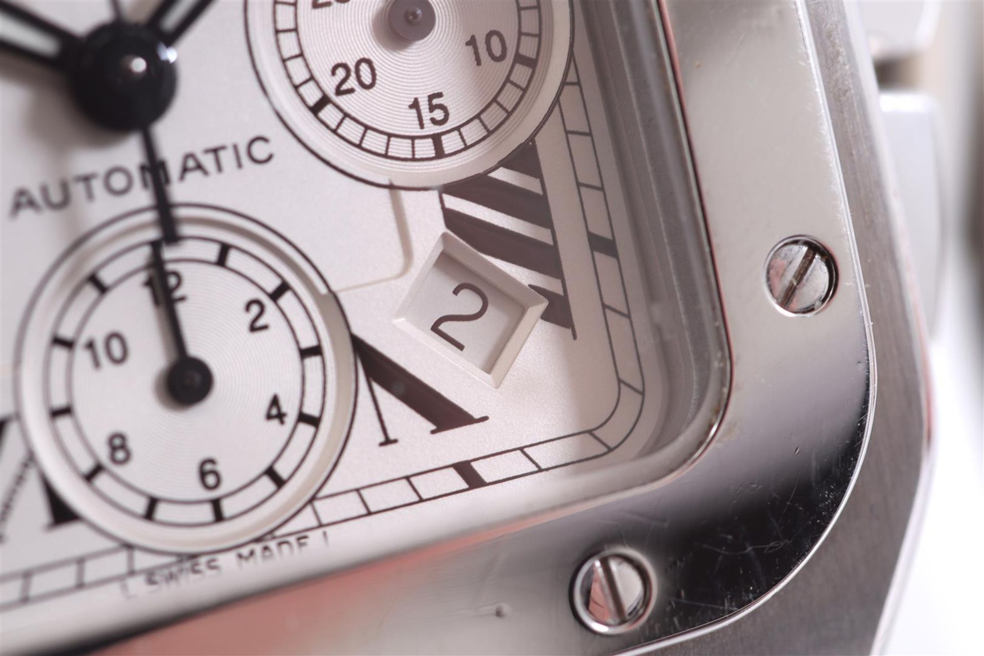 Cartier Santos 100 men's wristwatch - Image 5 of 15