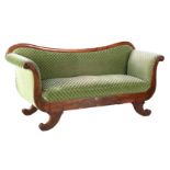 Mahogany sofa