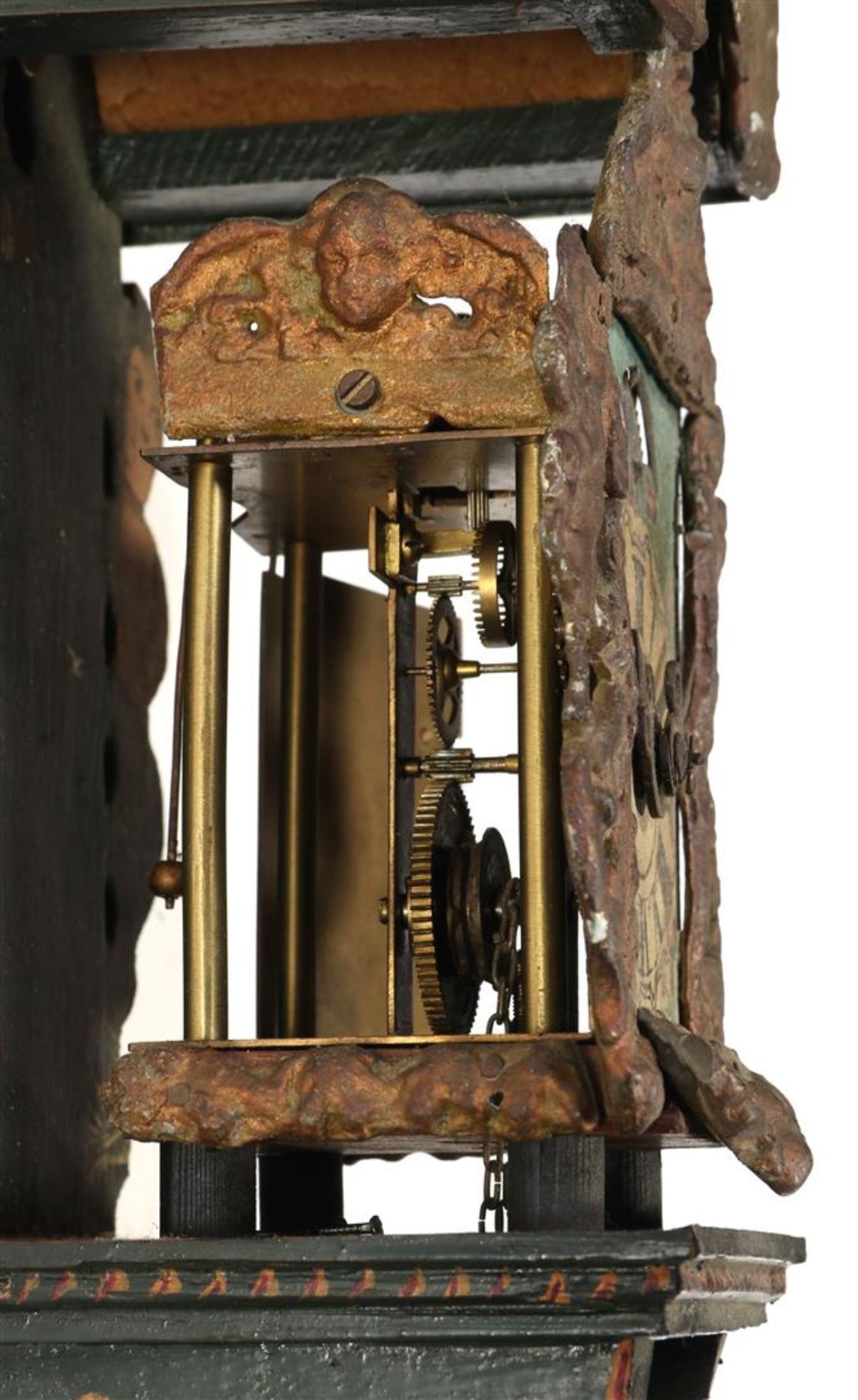 Frisian miniature chair clock - Image 2 of 2