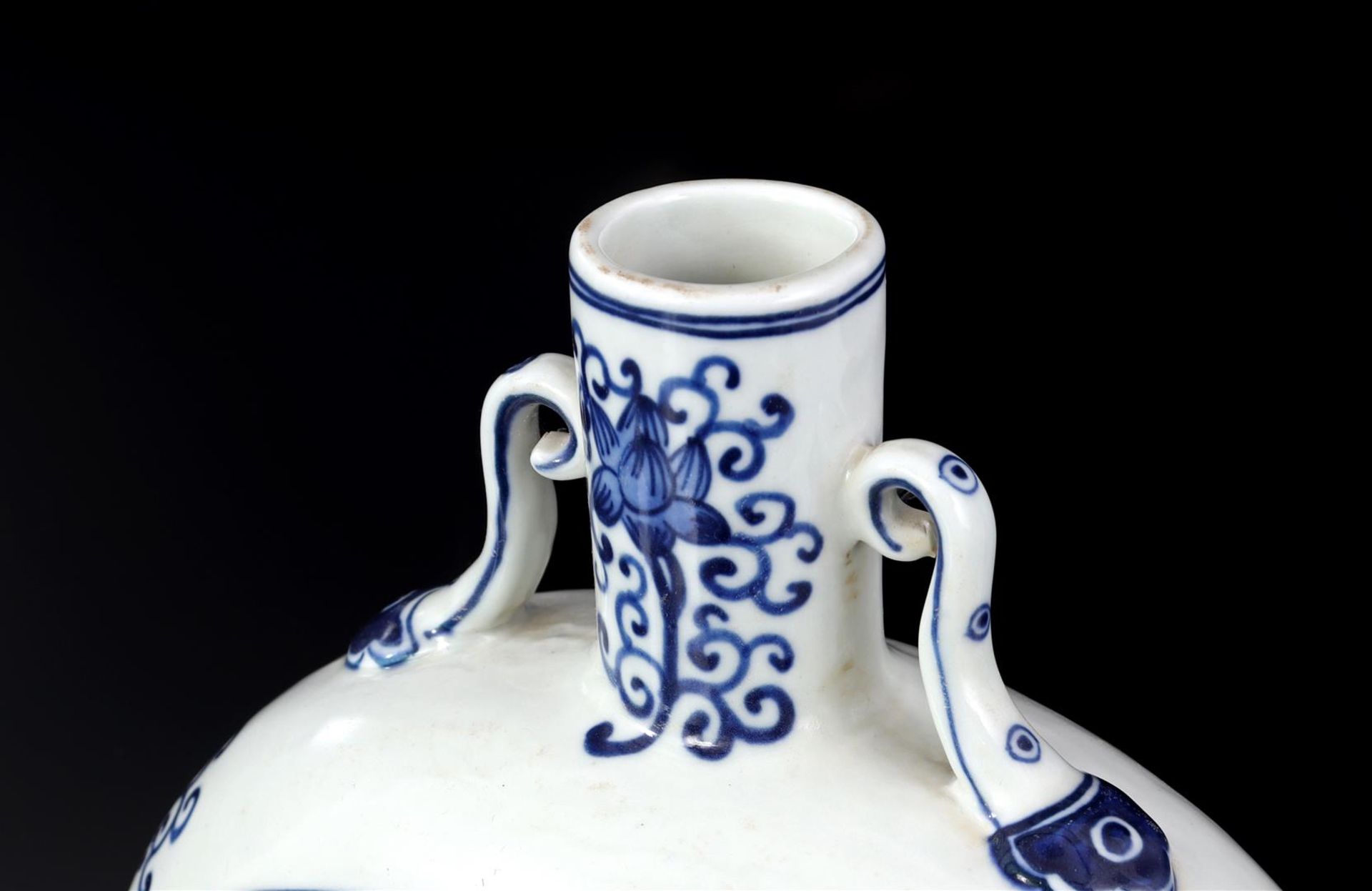 Porcelain moon vase Kangxi - Bild 3 aus 4