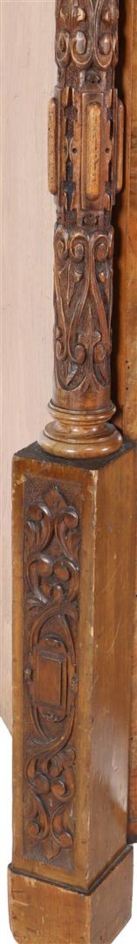 Mahogany veneer cabinet - Image 3 of 3