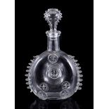 Crystal cognac decanter