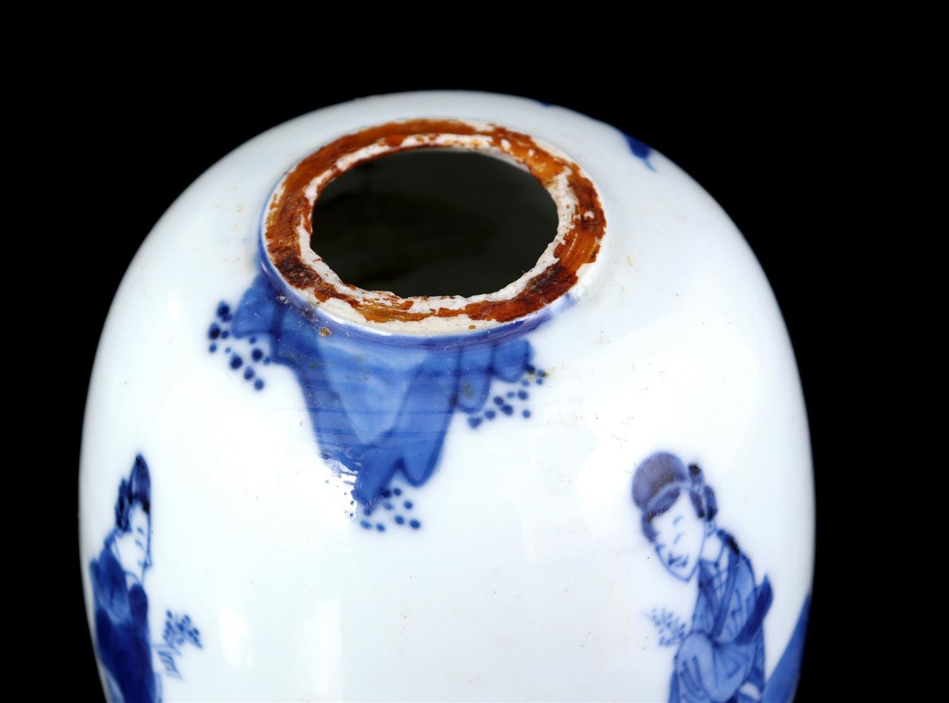 Porcelain tea caddy  - Bild 3 aus 4