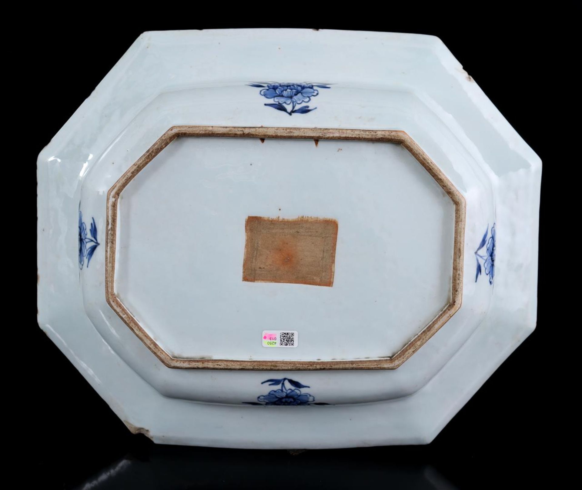 Porcelain octagonal bowl Qianlong - Bild 5 aus 5