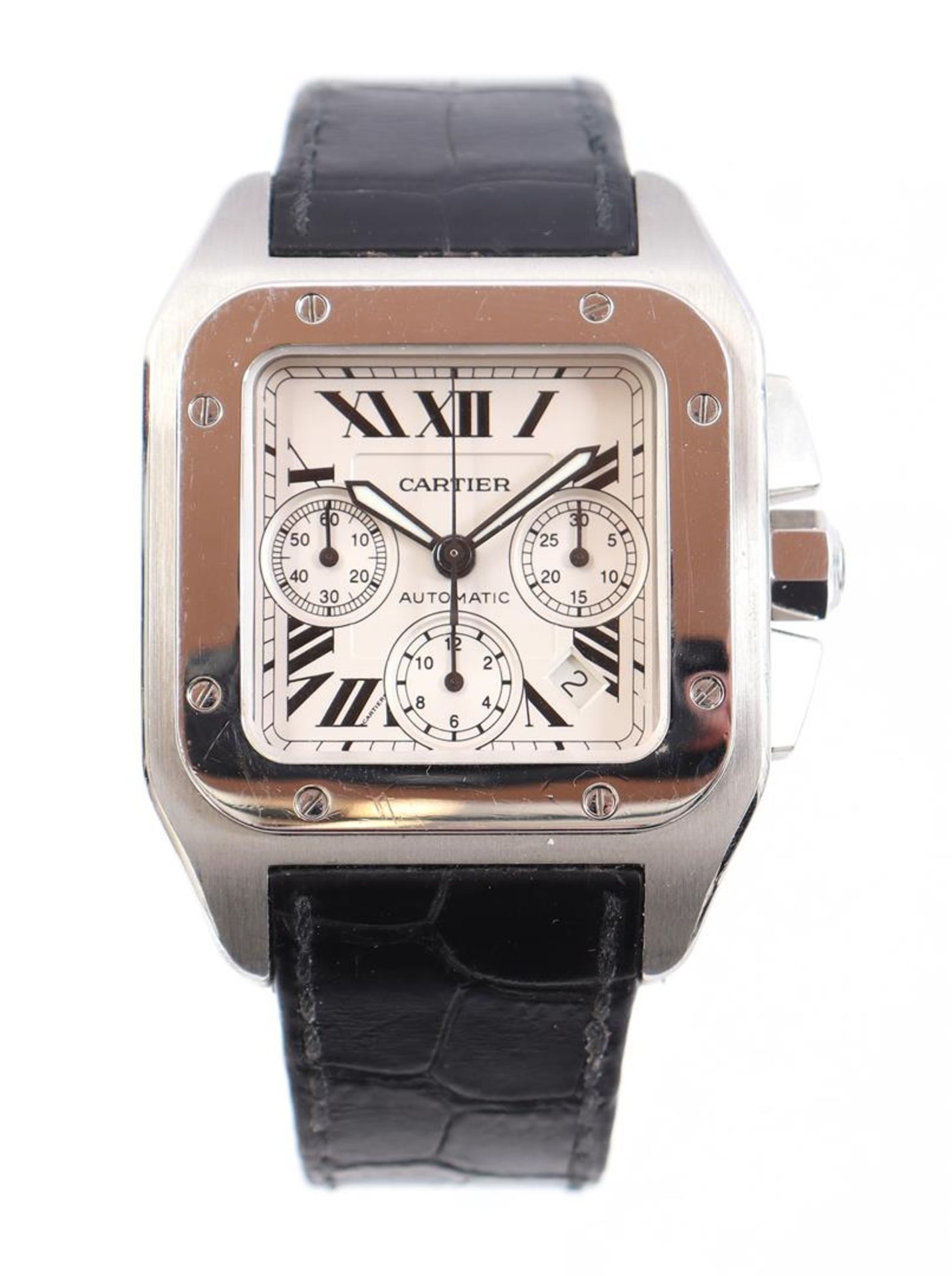 Cartier Santos 100 men's wristwatch