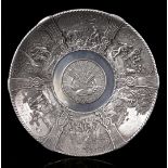 Pewter dish