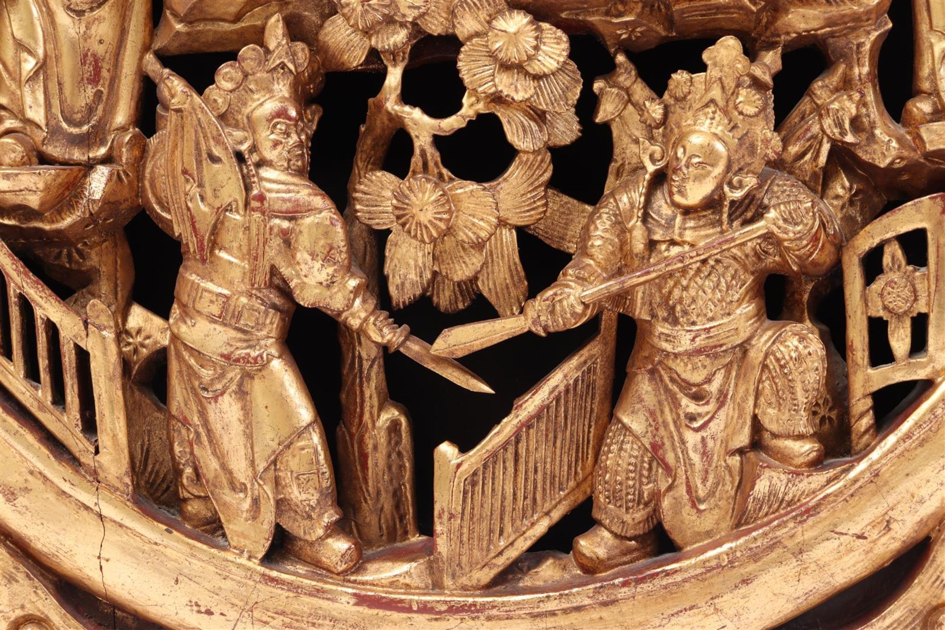 Richly carved wooden decoration - Image 3 of 3