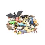 Large amount of plastic animals