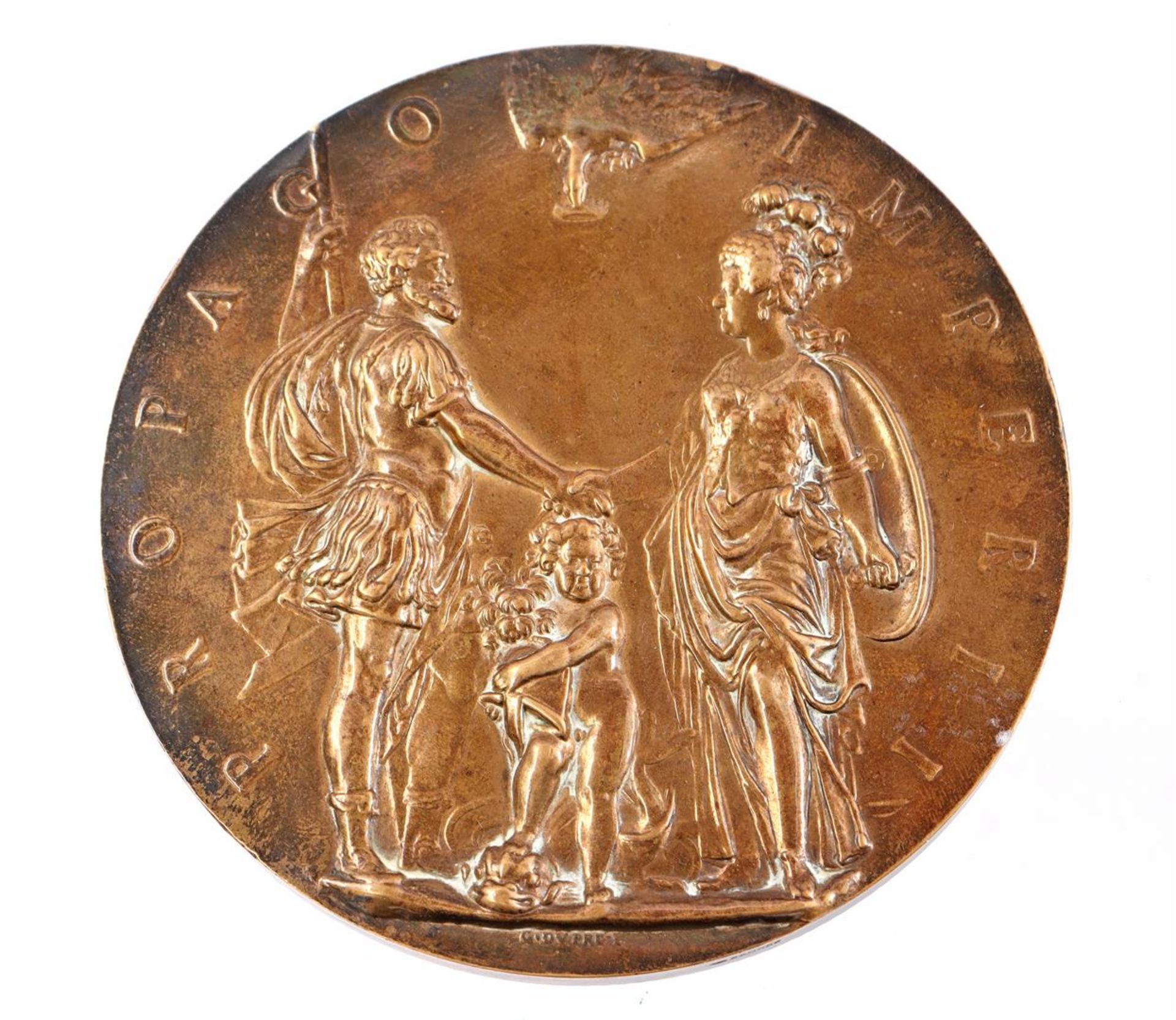 Bronze plaque - Image 2 of 2