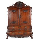 Oak cabinet