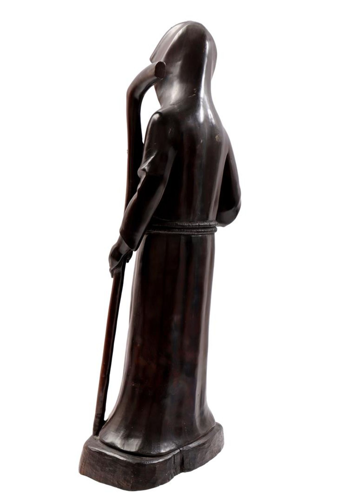 Coromandel wooden statue - Image 7 of 10