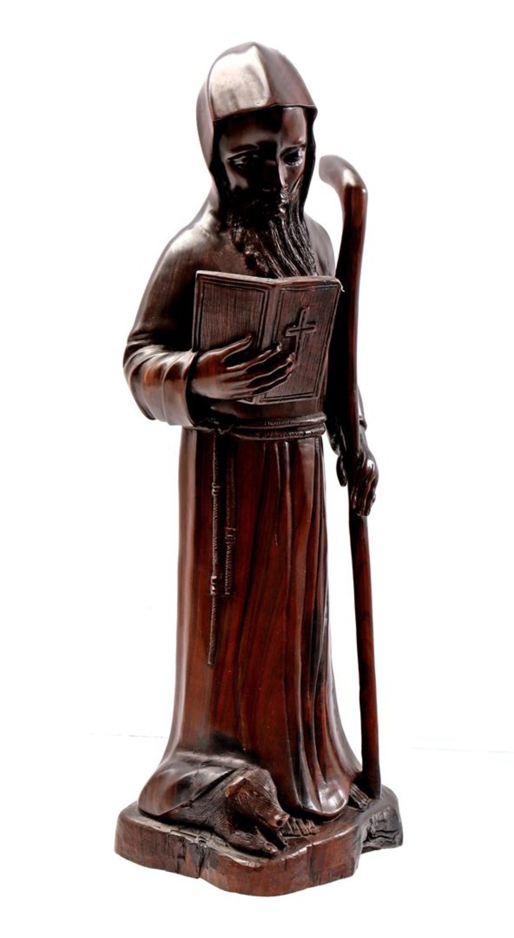 Coromandel wooden statue - Image 2 of 10