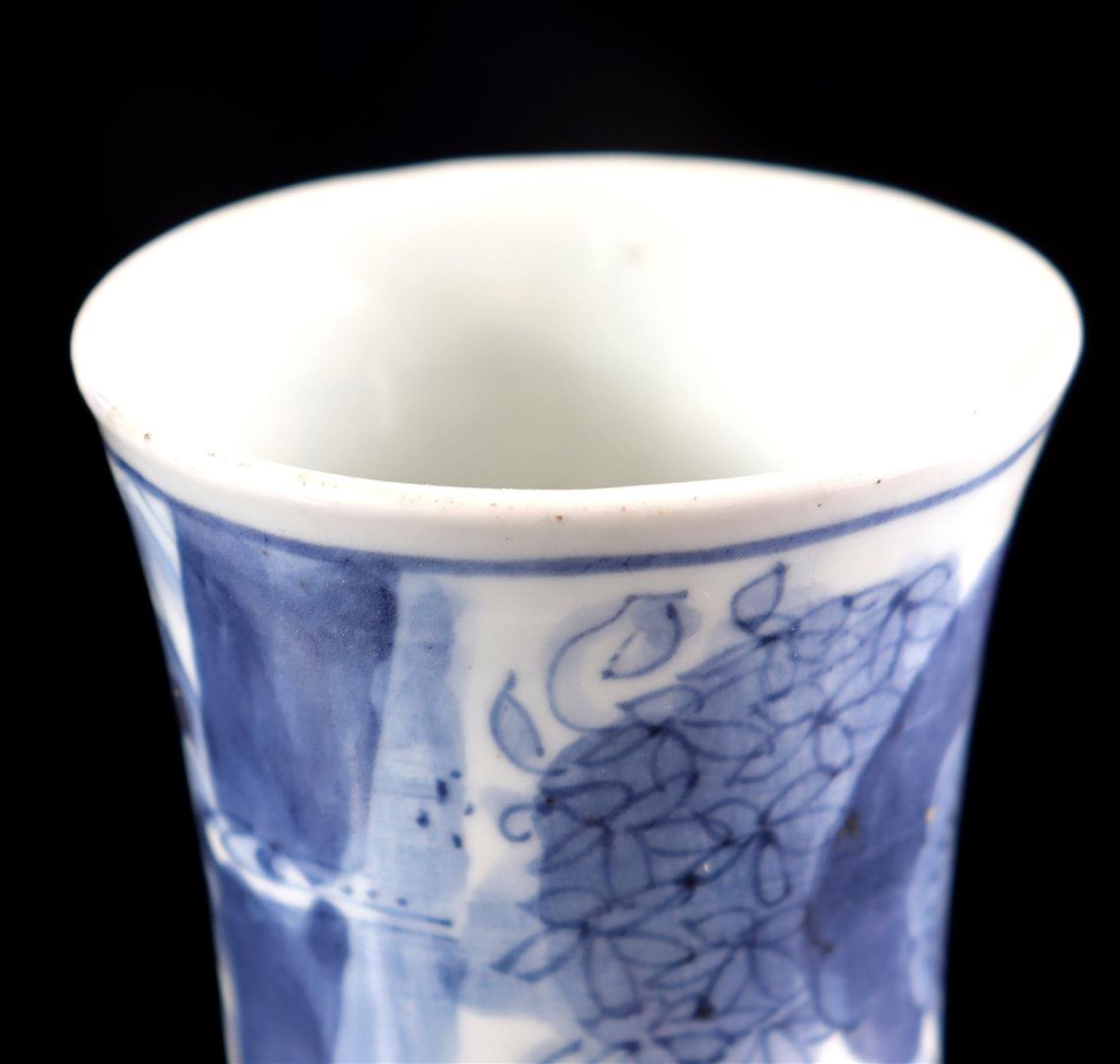 Porcelain baluster vase, Transition - Image 7 of 8