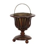 Walnut slatted tea stove