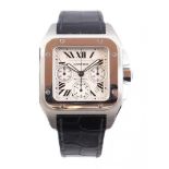 Cartier Santos 100 men's wristwatch