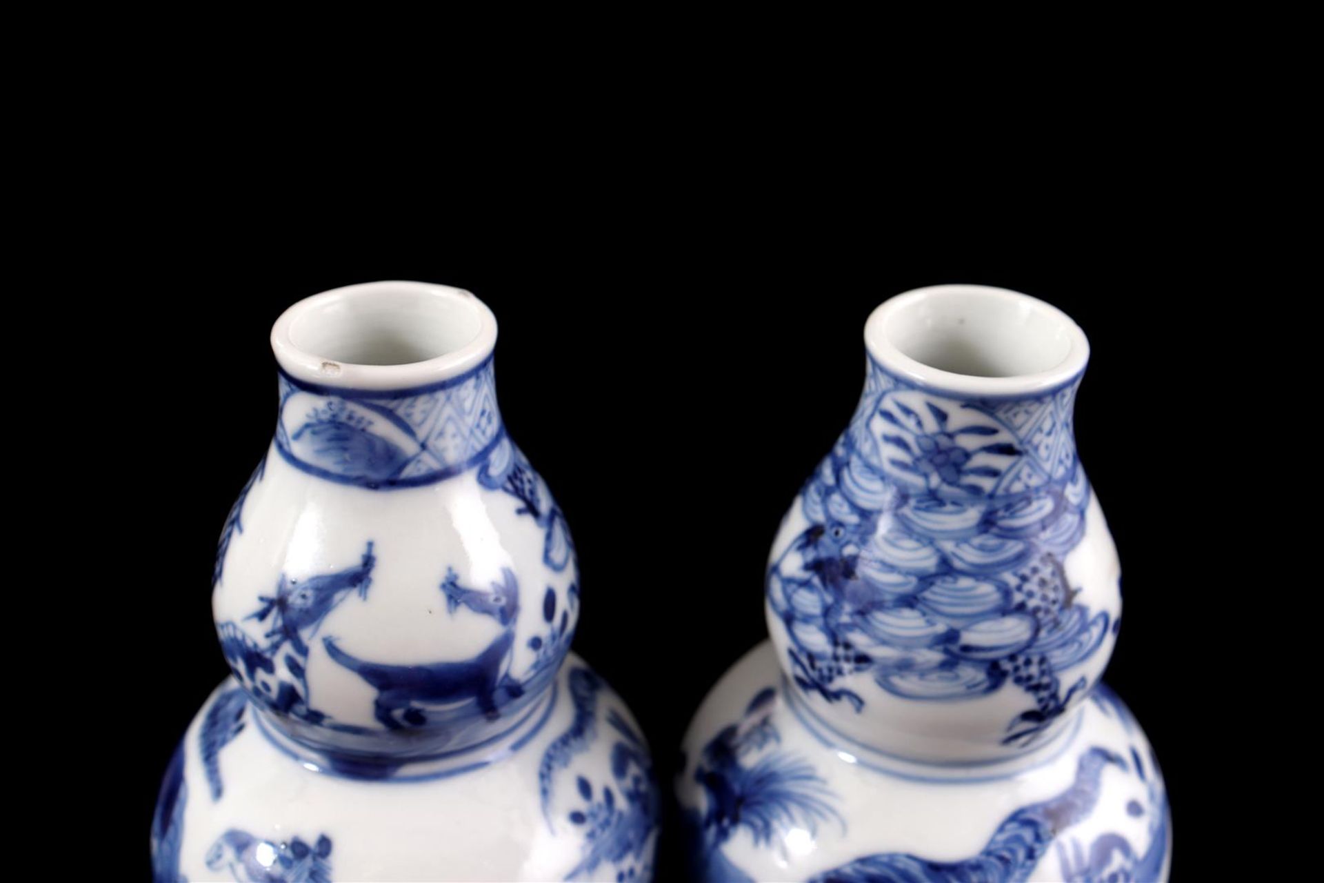 2 porcelain Zodiac vases - Image 4 of 5