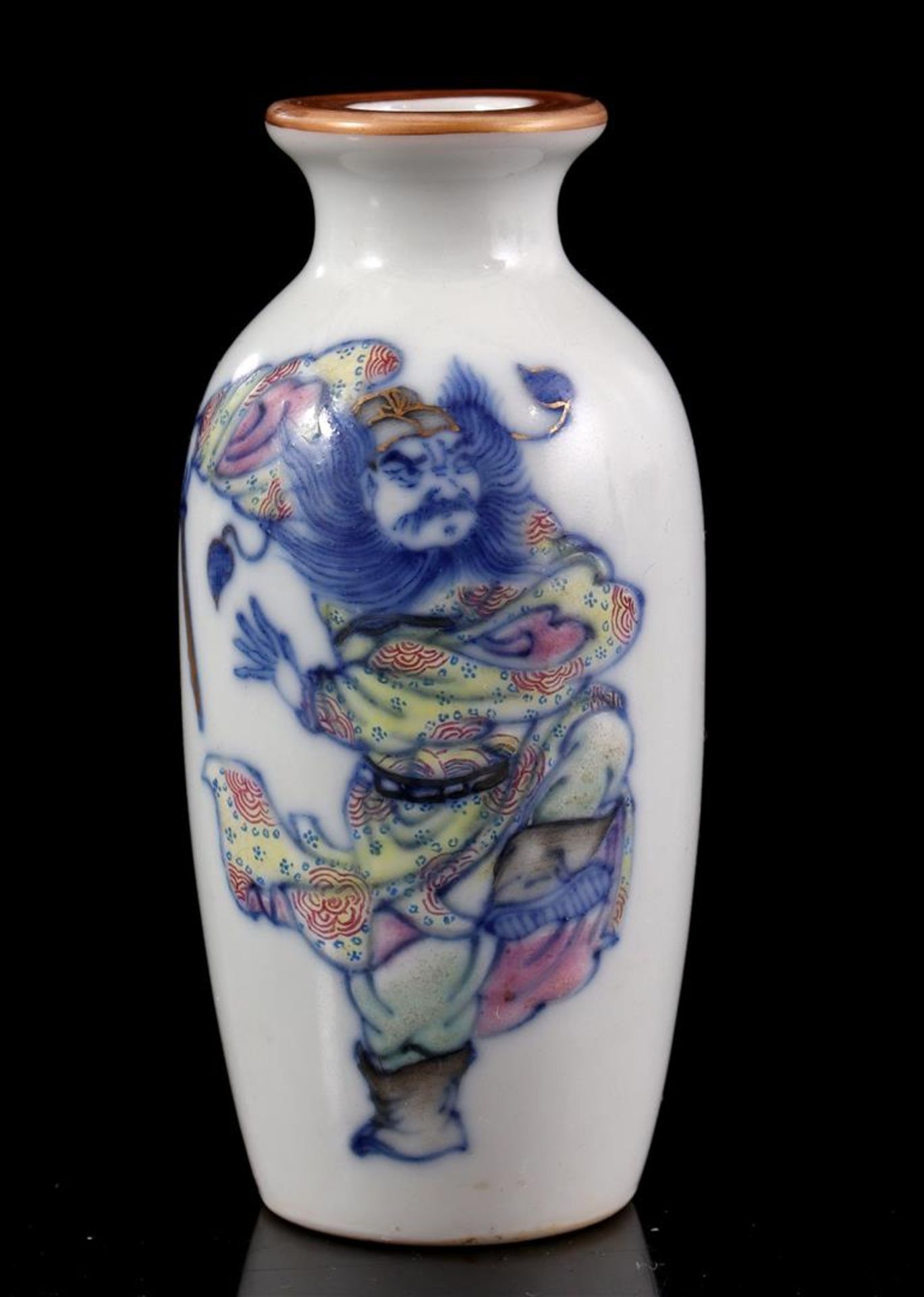 Porcelain miniature vase, Qianlong