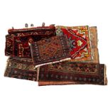 Lot with 5 different oriental textiles