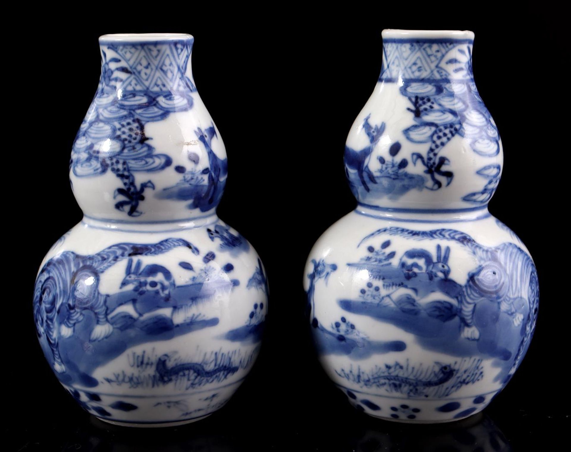 2 porcelain Zodiac vases - Image 3 of 5