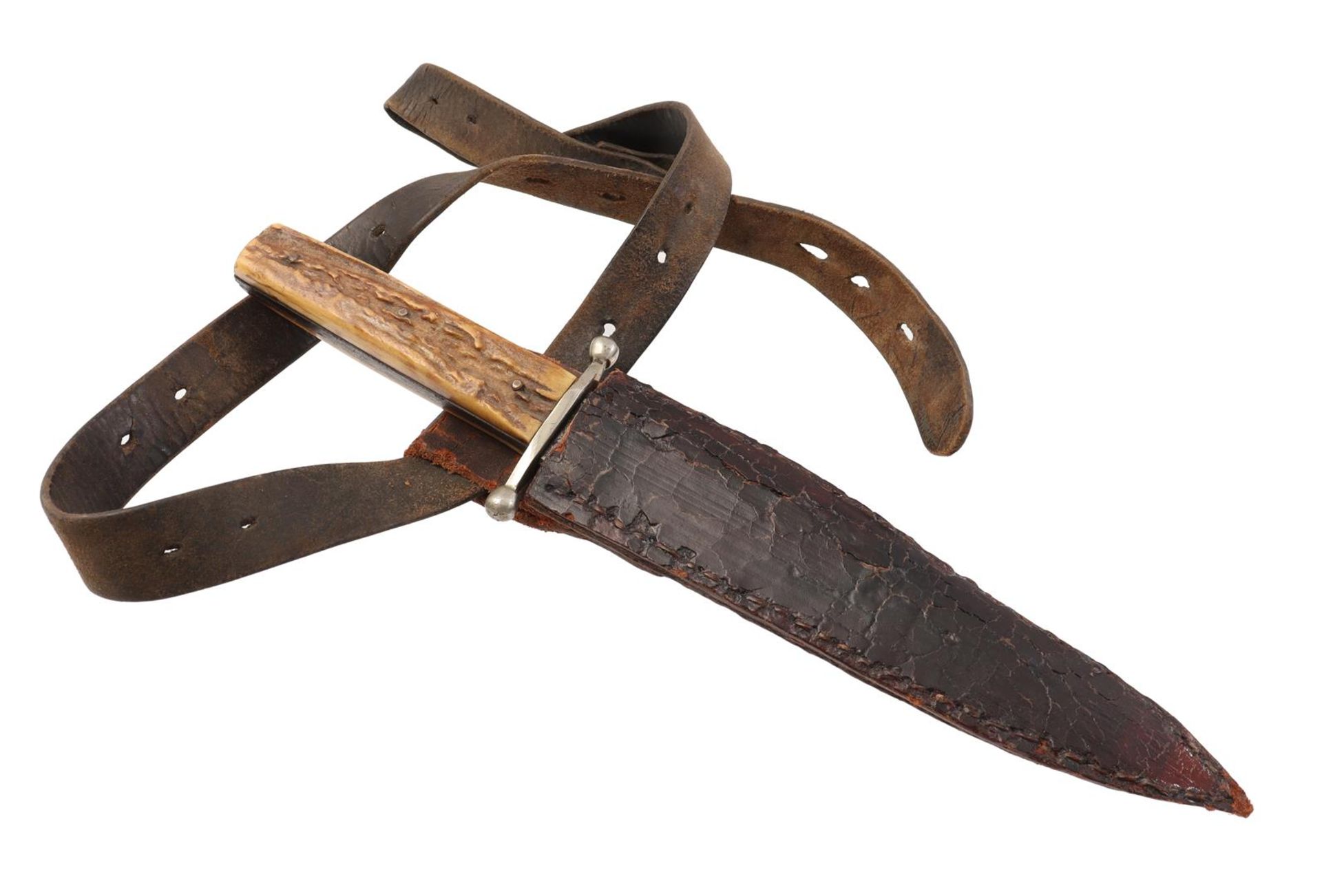 Original old Bowie knife - Image 2 of 2