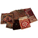 Lot with 6 different oriental textiles