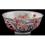 Porcelain Imari bowl, Edo Japan