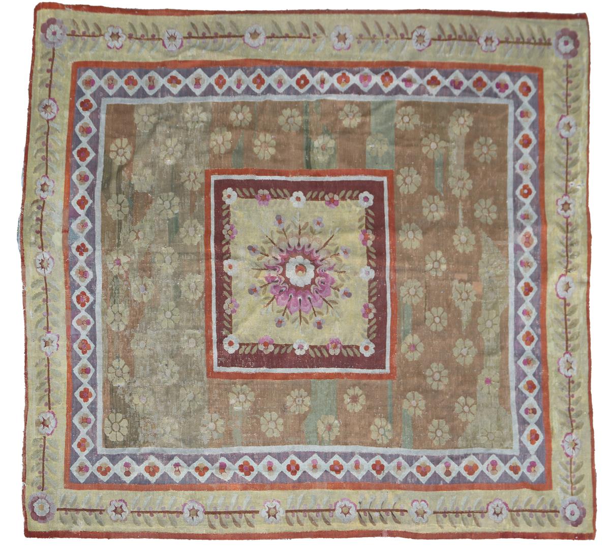 Antique woven tapestry