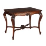 Cross leg table