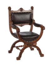 Oak Scrooge chair