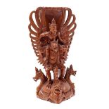 Wooden sculpture of Garuda, 20th