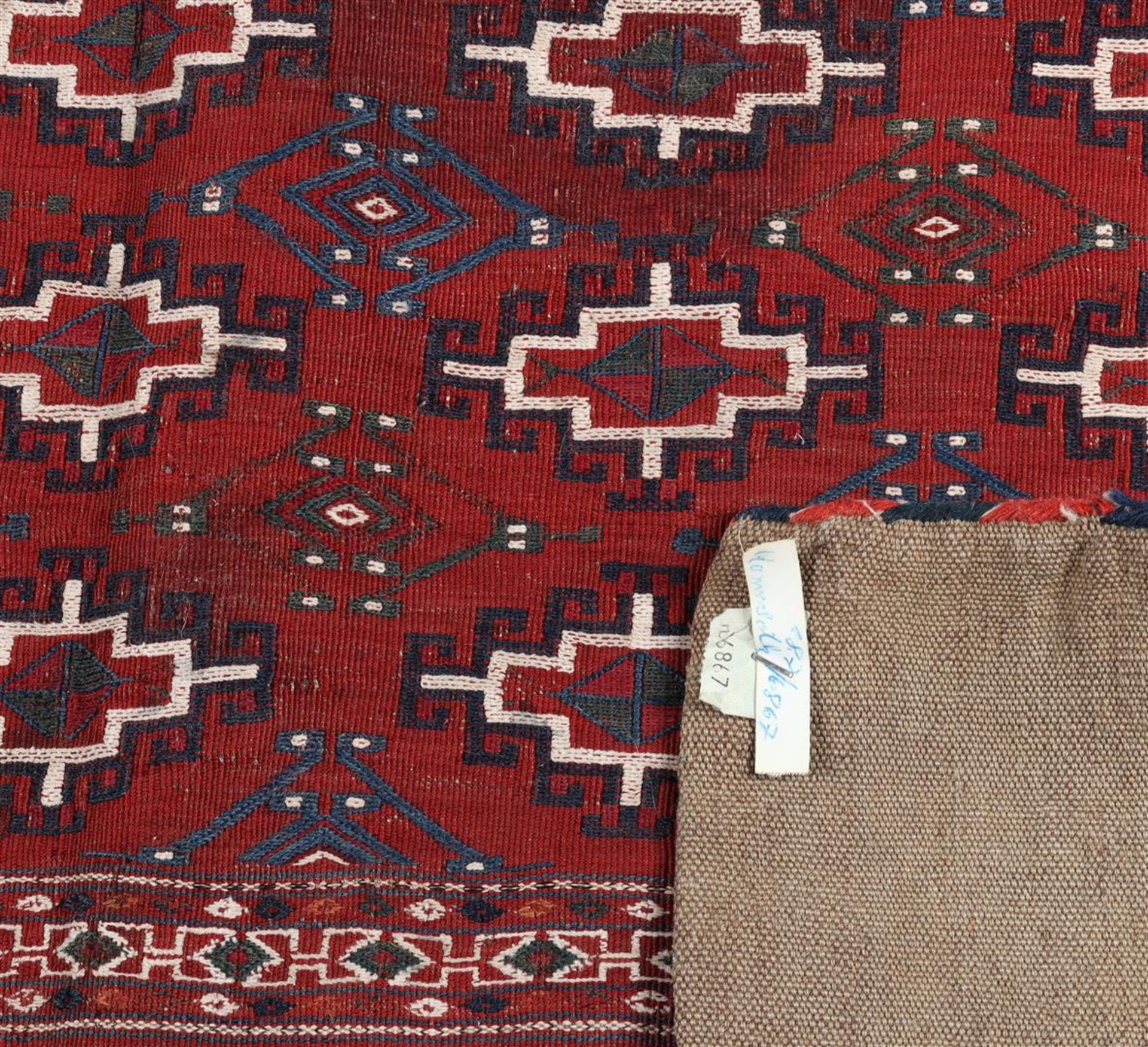 2 Persian cushions, Soumak - Bild 3 aus 3