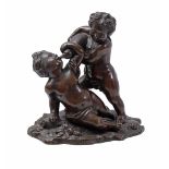 Bronze sculpture group