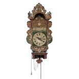 Antique Frisian chair clock