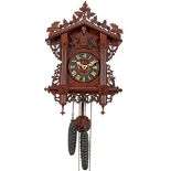 Walnut cuckoo clock