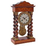 Column mantel clock