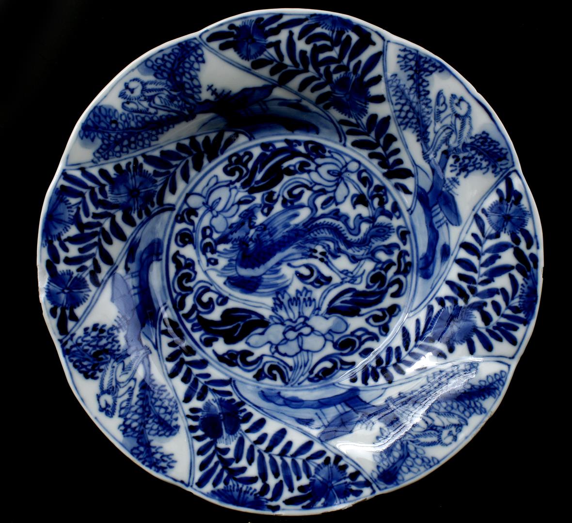 5 porcelain dishes, Kangxi - Bild 2 aus 9