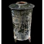 Earthenware grain siphon, Han Dynasty