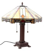 Tiffany style table lamp