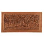 Wooden ornate wall decoration