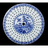 Porcelain plaque, Qianlong