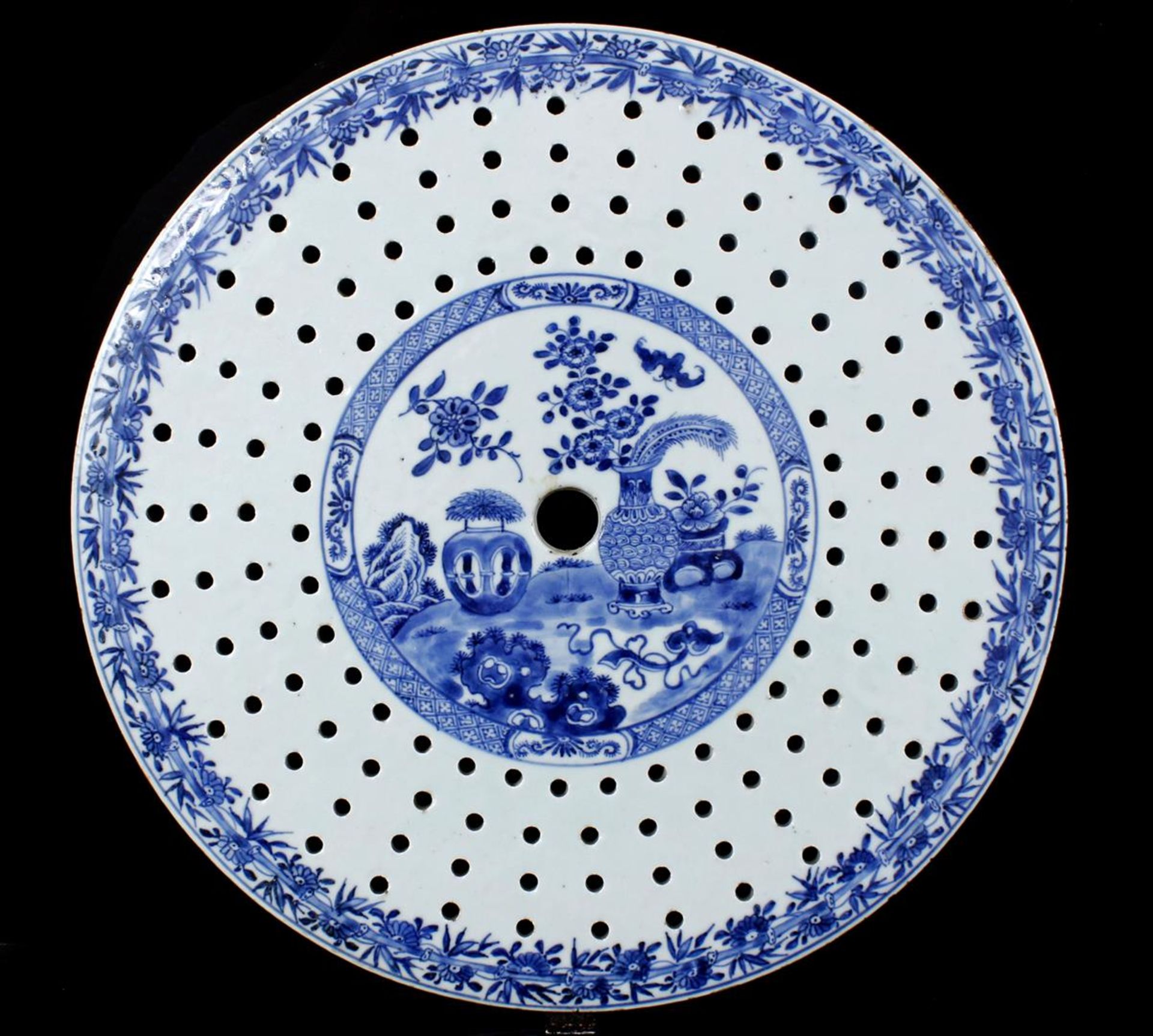 Porcelain plaque, Qianlong