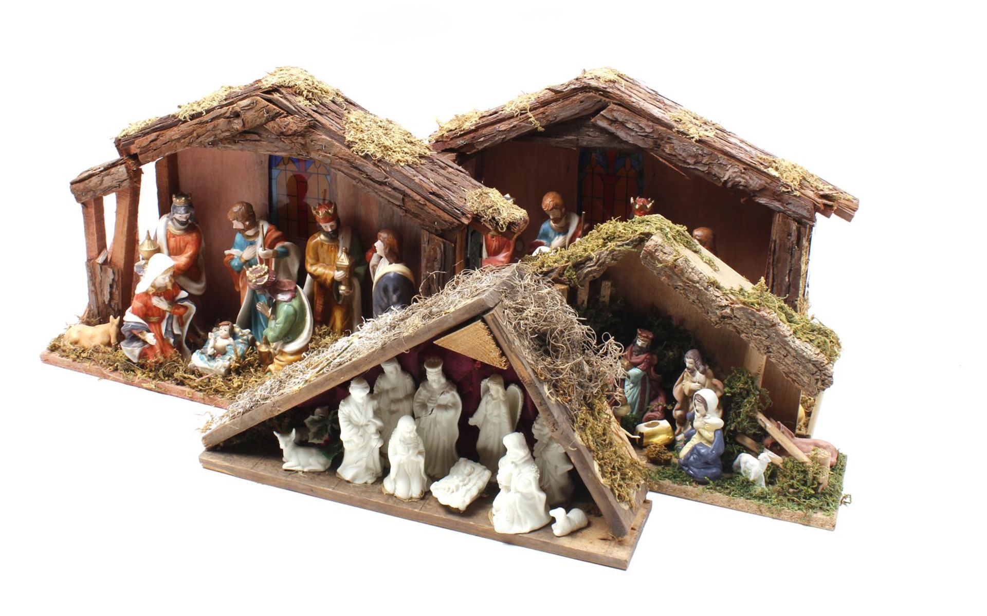 4 nativity scenes