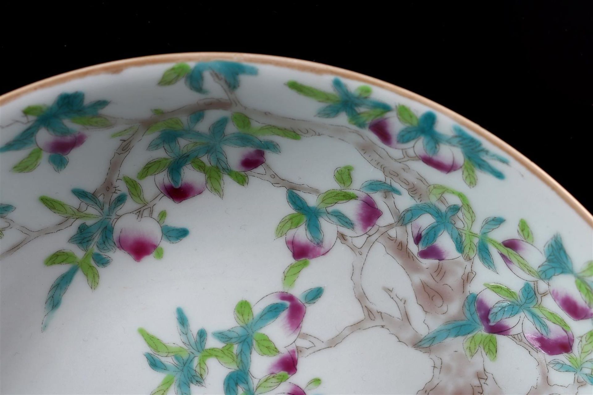 Porcelain dish with decor of cranes - Bild 5 aus 5